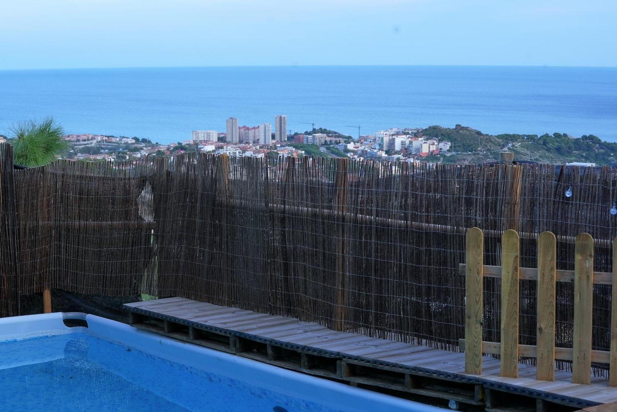 バダロナ Aaa View Private Terrace Outdoor Heated Hot Tub Family Funヴィラ エクステリア 写真