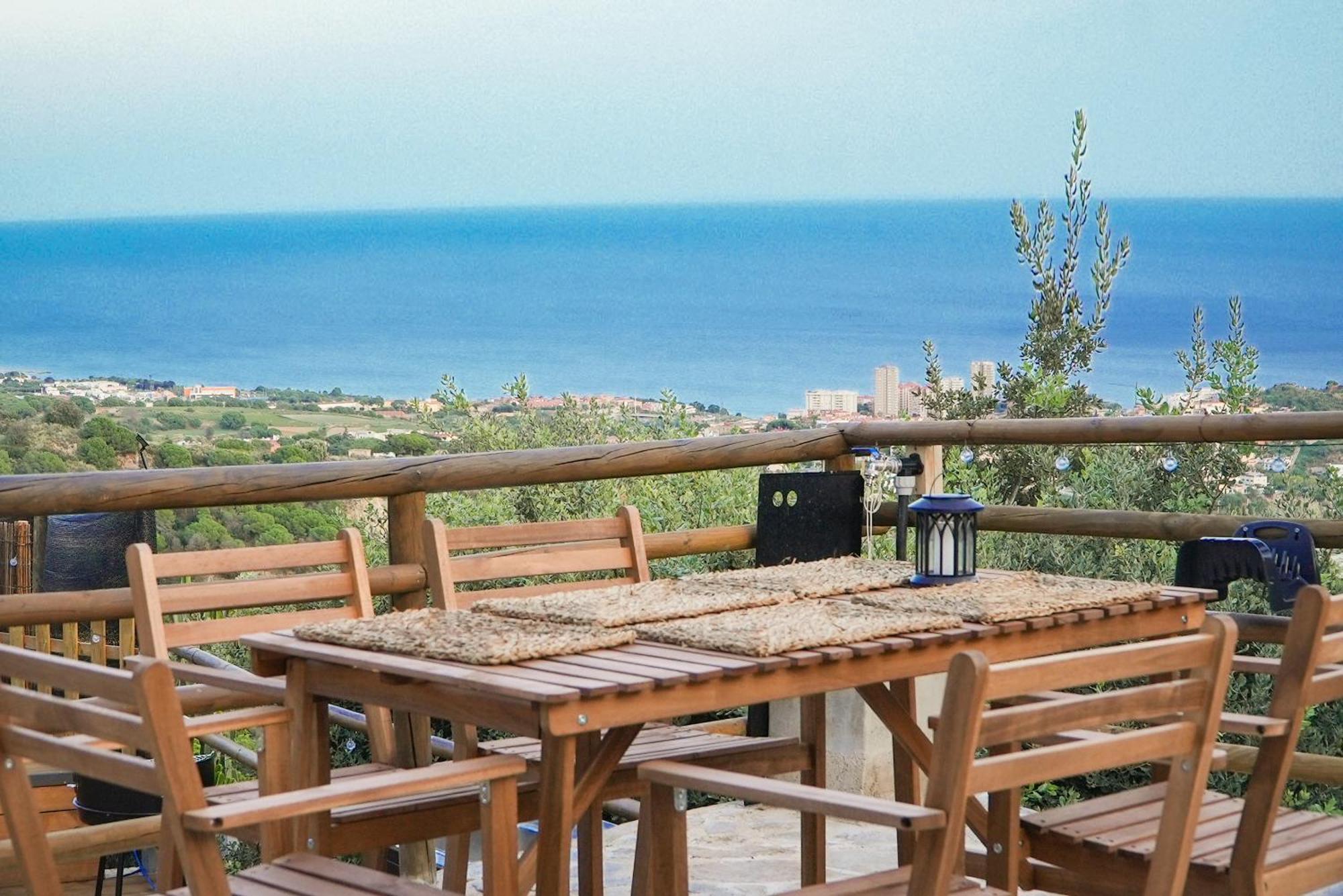 バダロナ Aaa View Private Terrace Outdoor Heated Hot Tub Family Funヴィラ エクステリア 写真