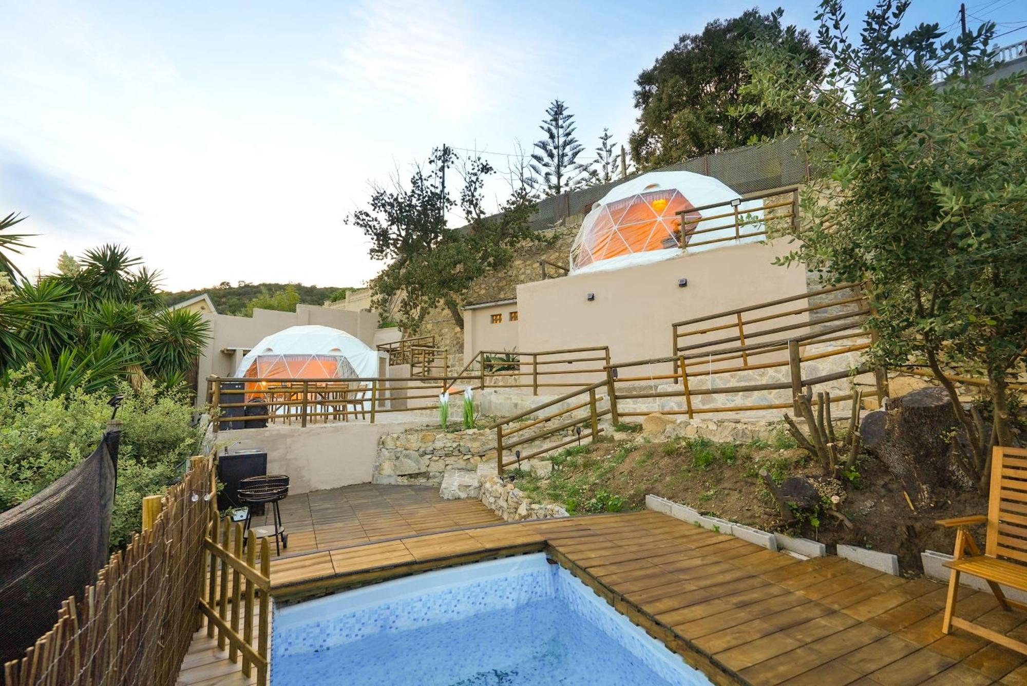 バダロナ Aaa View Private Terrace Outdoor Heated Hot Tub Family Funヴィラ エクステリア 写真