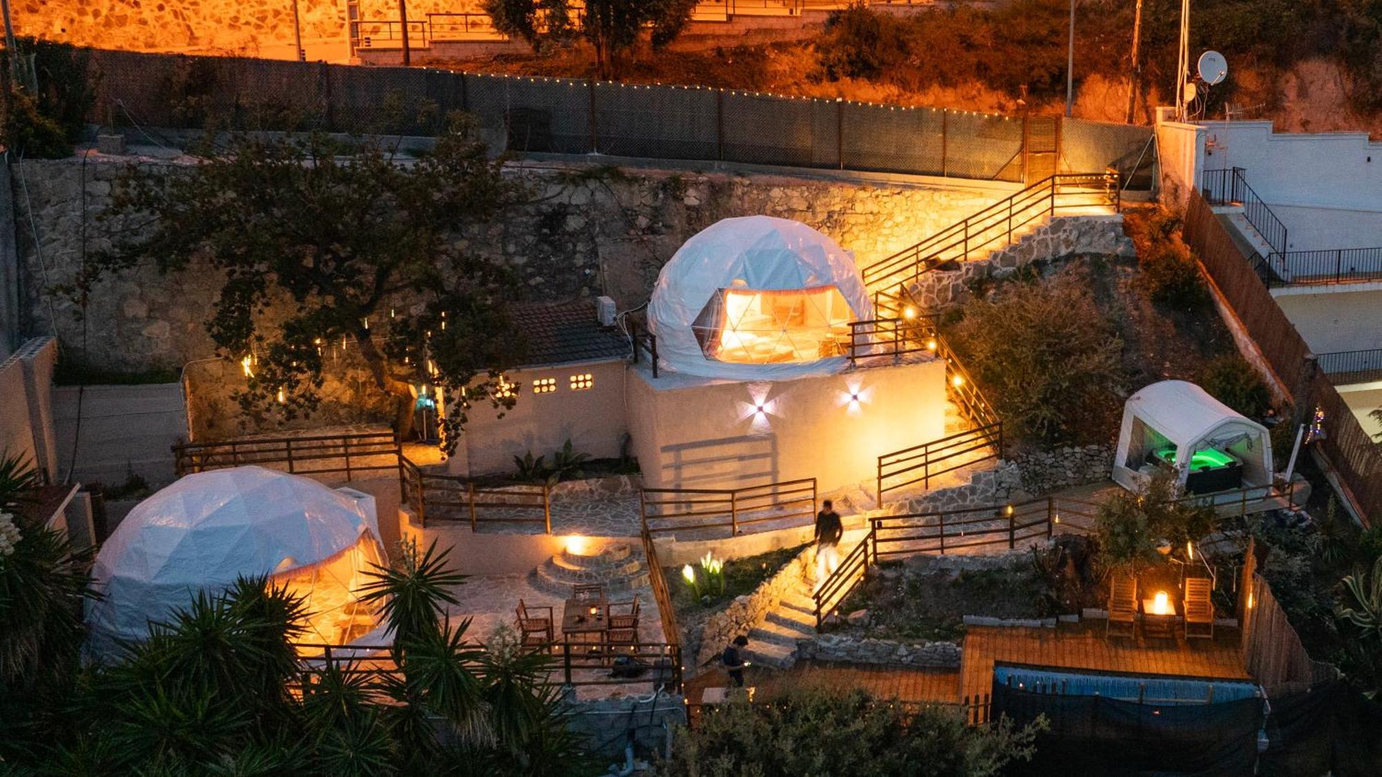 バダロナ Aaa View Private Terrace Outdoor Heated Hot Tub Family Funヴィラ エクステリア 写真
